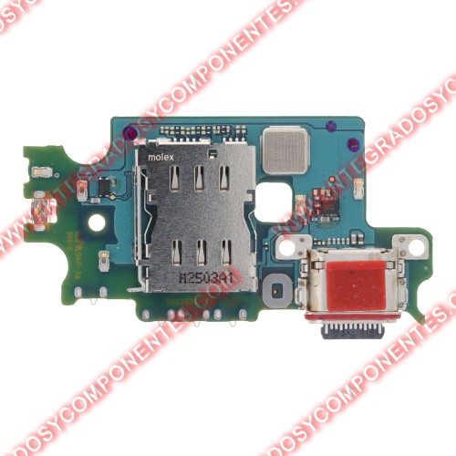 Subplaca Conector De Carga Para Samsung Galaxy S22+ 5g S906e Version Africa/Asia Calidad Premium