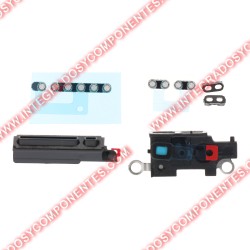Rejilla Antipolvo Altavoz Para Iphone 14 Pro Max Color Negro 6 Unidades En Un Juego