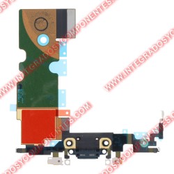 Flex De Carga Para Iphone Se 2022 Negro Calidad Premium