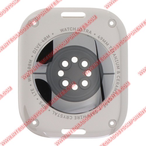 Tapa Trasera Para Apple Watch Ultra 49mm Lte Plata Calidad Premium