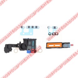 Rejilla Antipolvo Altavoz Para Iphone 14 Color Blanco 6 Unidades En Un Juego