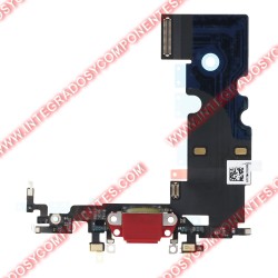Flex De Carga Para Iphone Se 2022 Rojo Calidad Premium