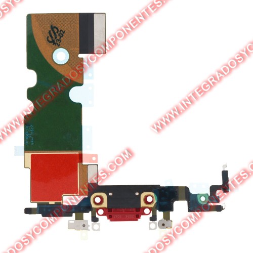 Flex De Carga Para Iphone Se 2022 Rojo Calidad Premium