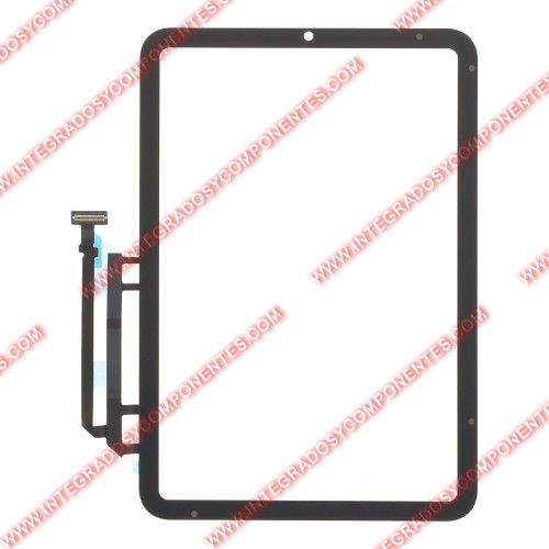 Cristal Tactil Con Oca Para Ipad Mini 2021/Mini 6 Negro