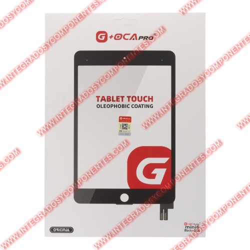 Cristal Tactil Con Oca Para Ipad Mini 2021/Mini 6 Negro