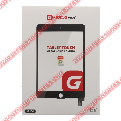 Cristal Tactil Con Oca Para Ipad Mini 2019/Mini 5 Negro