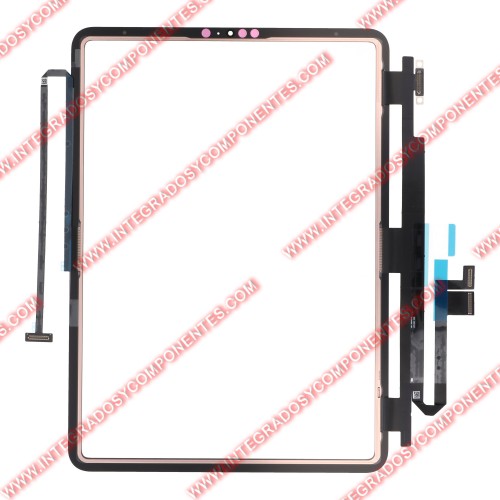 Cristal Tactil Con Oca Para Ipad Pro 11 2018(1st)/Pro 11 2020(2nd) Negro