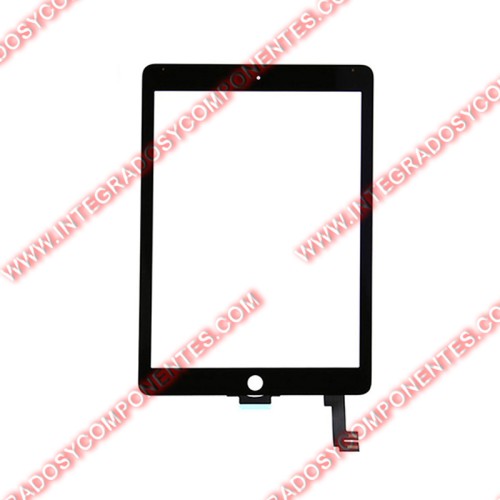 Cristal Tactil Con Oca Para Ipad Air 2 Negro