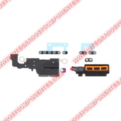 Rejilla Antipolvo Altavoz Para Iphone 14 Plus Color Negro 6 Unidades En Un Juego