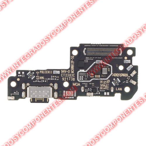 Subplaca Conector De Carga Para Xiaomi Poco X5 Pro