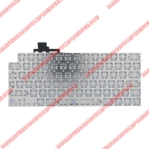 Teclado Para Macbook Air 13.3&Quot; M2 A2681/Macbook Air 15.3&Quot; M2 A2941/Macbook Air M3 13&Quot; A3113/Macbook Air M3 15&Quot; A3114 Version Española Calidad Premium