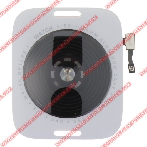 Cubierta Trasera Con Carga Inalambrica Para Apple Watch Se 2022/2nd 44mm Lte Blanco Calidad Premium