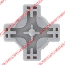 Botón De Cruz Para Consolas Nintendo Switch Lite Color Blanco