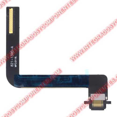 Flex Puerto De Carga Para Ipad Air/9.7 2017(5th)/9.7 2018(6th) Negro
