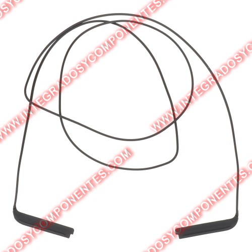 Junta Antipolvo De Goma Del Marco De Pantalla Para Macbook Pro 16