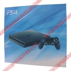 Carcasa Externa Para Consolas Ps4 Slim Color Negro