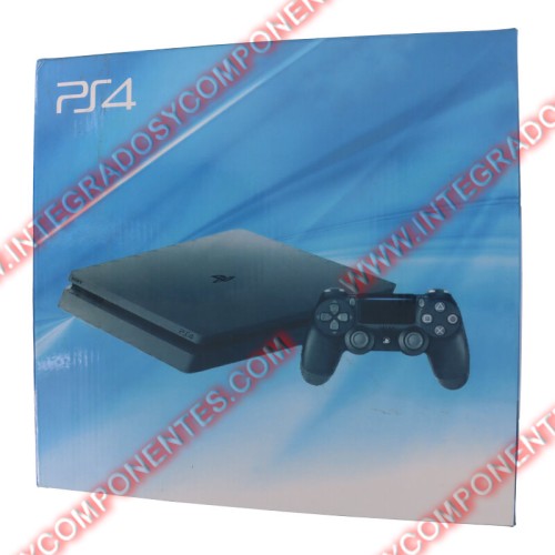 Carcasa Externa Para Consolas Ps4 Slim Color Negro