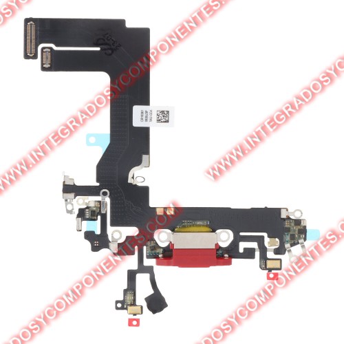 Flex De Carga Para Iphone 13 Mini 5.4&Quot; Rojo