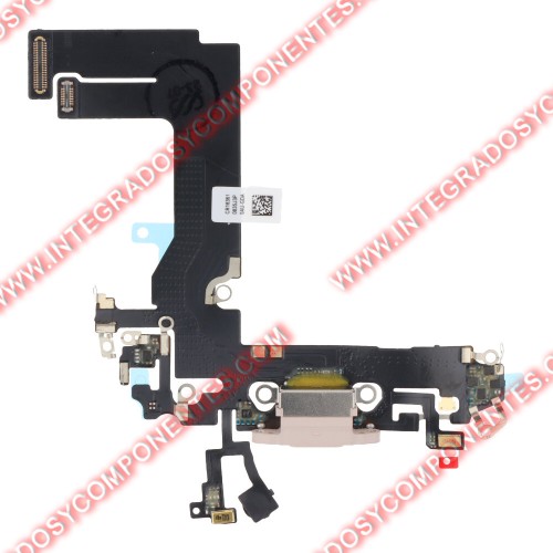 Flex De Carga Para Iphone 13 Mini 5.4&Quot; Rosa