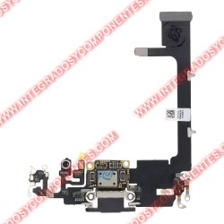Flex De Carga Para Iphone 11 Pro Negro Calidad Premium