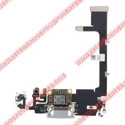 Flex De Carga Para Iphone 11 Pro Blanco Calidad Premium