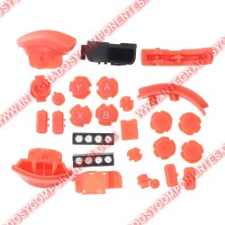 Soporte De Botones Completo Para Nintendo Switch Coral