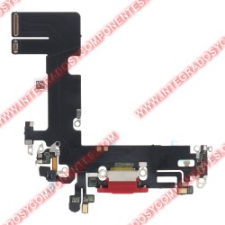 Flex De Carga Para Iphone 13 6.1&Quot; Rojo