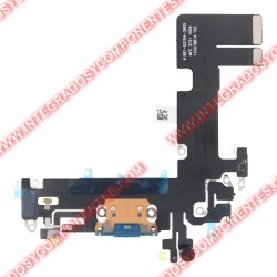 Flex De Carga Para Iphone 13 6.1&Quot; Azul