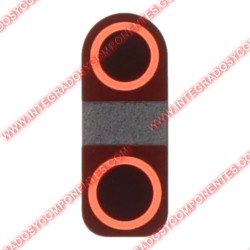 Juntas De Espuma Antipolvo Para Cámara Frontal De Doble Orificio Para Iphone 14 Pro/14 Pro Max