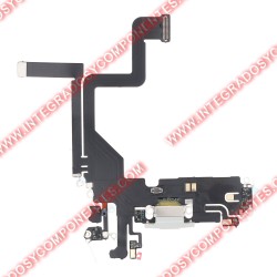 Flex De Carga Para Iphone 14 Pro Blanco