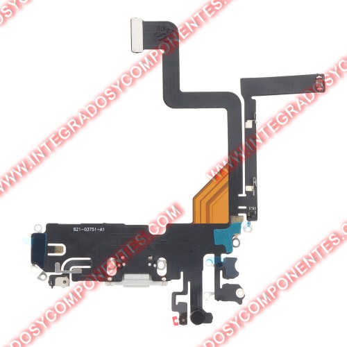 Flex De Carga Para Iphone 14 Pro Blanco