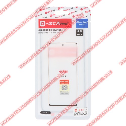 Cristal De Pantalla Con Oca Para Iphone 15 Pro Max