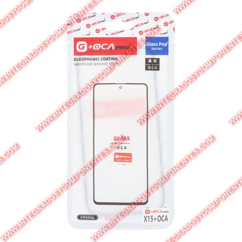 Cristal De Pantalla Con Oca Para Iphone 15