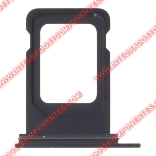 Bandeja Single Sim Para Iphone 15/15 Plus Negro