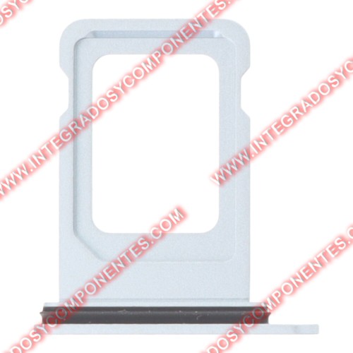 Bandeja Single Sim Para Iphone 15/15 Plus Azul