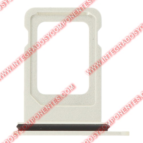 Bandeja Single Sim Para Iphone 15/15 Plus Amarillo