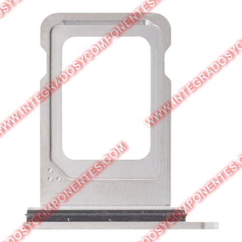 Bandeja Single Sim Para Iphone 15 Pro/15 Pro Max Blanco