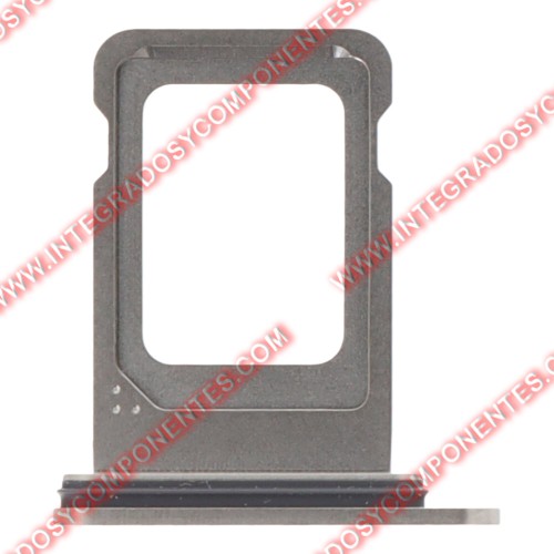 Bandeja Single Sim Para Iphone 15 Pro/15 Pro Max Plateado