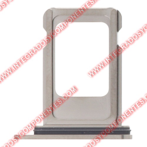 Bandeja Single Sim Para Iphone 15 Pro/15 Pro Max Plateado
