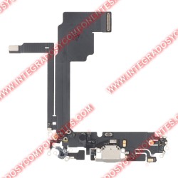 Flex De Carga Para Iphone 15 Pro Max Titanio Calidad Premium