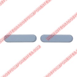 Boton De Volumen Para Ipad Air 2022/Air 5 Azul Juego De 2 Piezas Calidad Premium