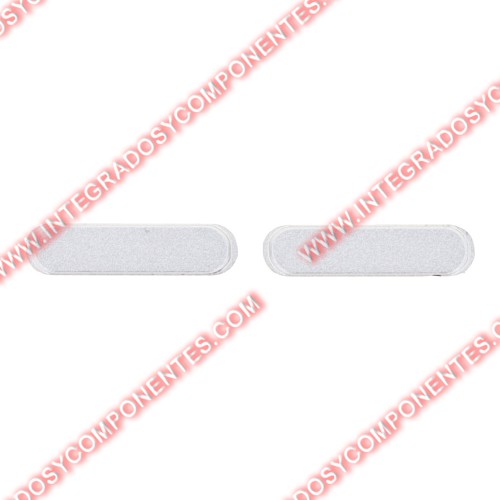 Boton De Volumen Para Ipad Air 2022/Air 5 Plata Ori Juego De 2 Piezas Calidad Premium