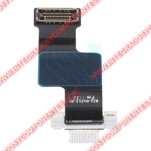 Flex De Carga Para Macbook Air 15.3&Quot; M2 A2941 Blanco Calidad Premium