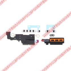 Rejilla Antipolvo Altavoz Para Iphone 14 Plus Color Blanco 6 Unidades En Un Juego