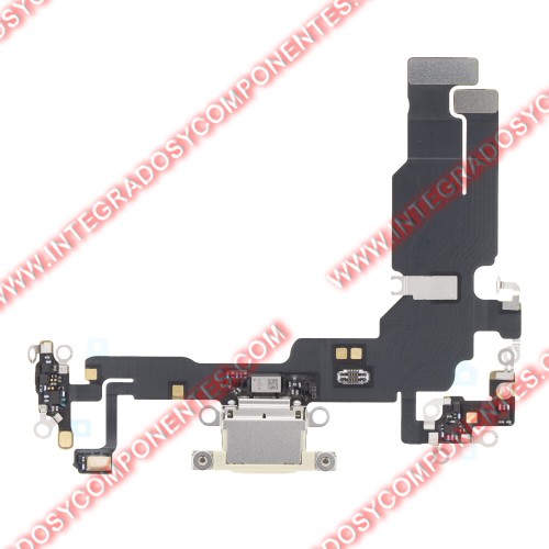 Flex De Carga Para Iphone 15 Amarillo Calidad Premium