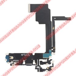Flex De Carga Para Iphone 15 Pro Max Azul