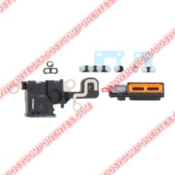 Rejilla Antipolvo Altavoz Para Iphone 15 Color Blanco 6 Unidades En Un Juego