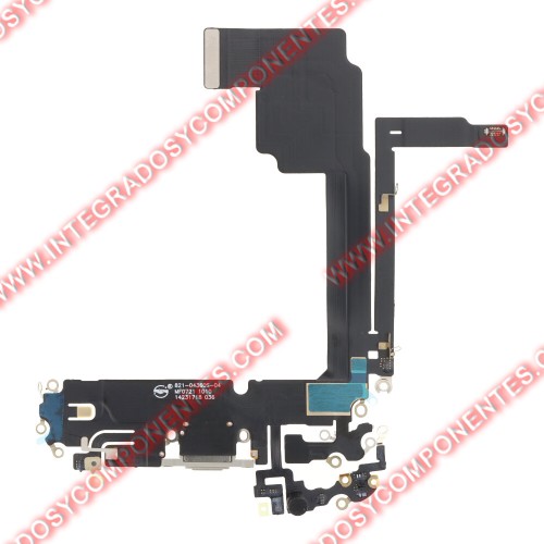 Flex De Carga Para Iphone 15 Pro Max Blanco
