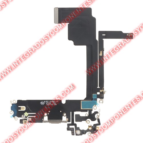 Flex De Carga Para Iphone 15 Pro Max Titanio