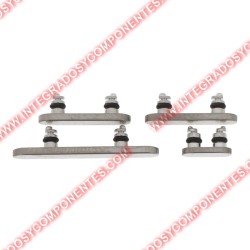 Botones Laterales Para Iphone 15 Pro/15 Pro Max Plateado